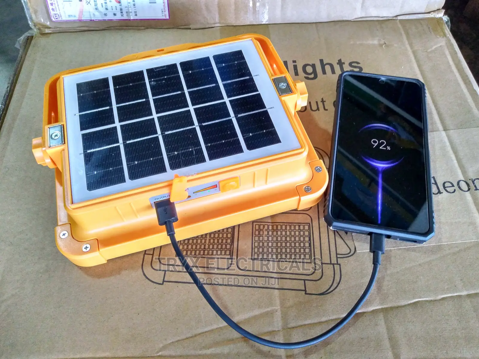 Solar Flood Light Power Bank