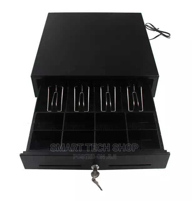 5 Note 8 Coins Metal Cash Drawer Work Removable Coins Tray.