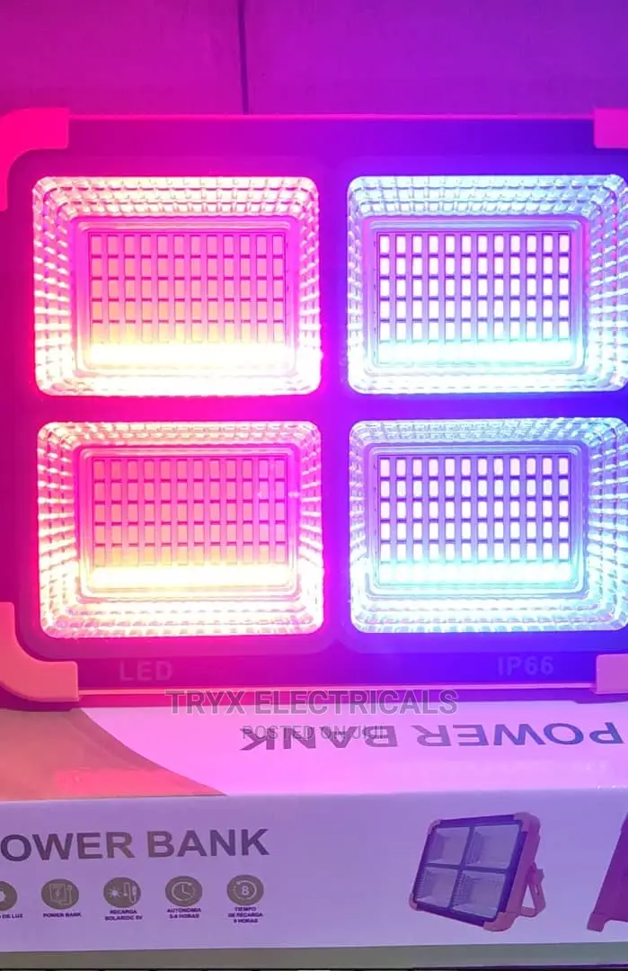 Solar Flood Light Power Bank