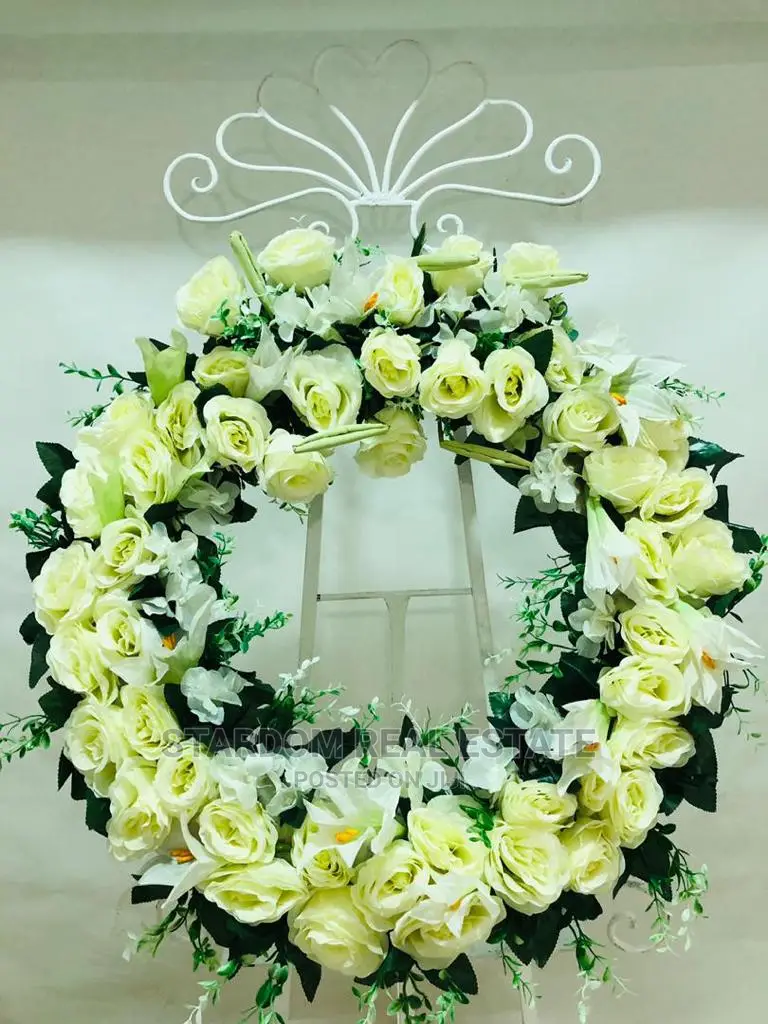 Artificial Flower Funeral Wreaths in Spintex Party, Catering & Event