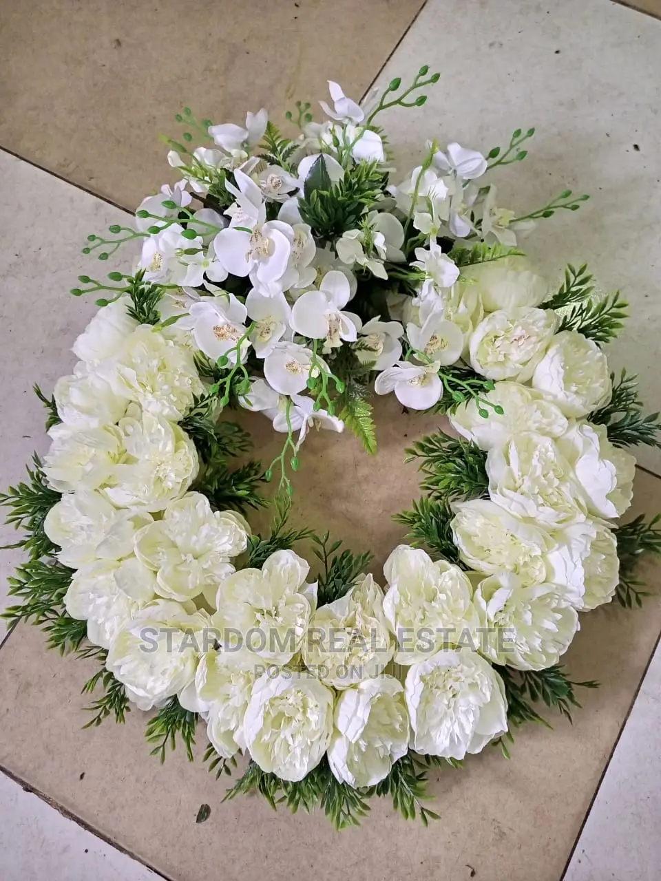 Artificial Flower Funeral Wreaths in Spintex Party, Catering & Event
