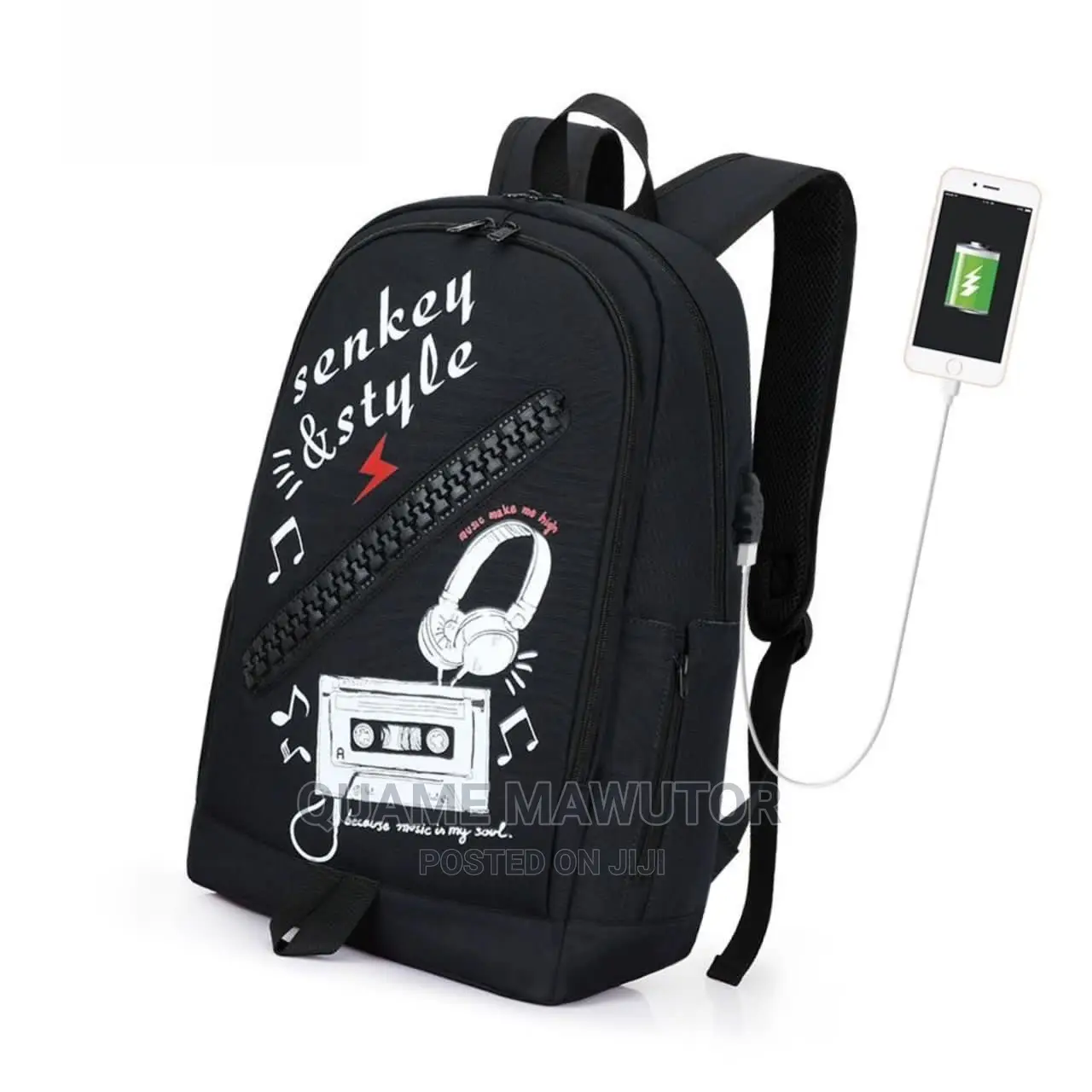 Contact Me on for Your USB Waterproof Backpacks