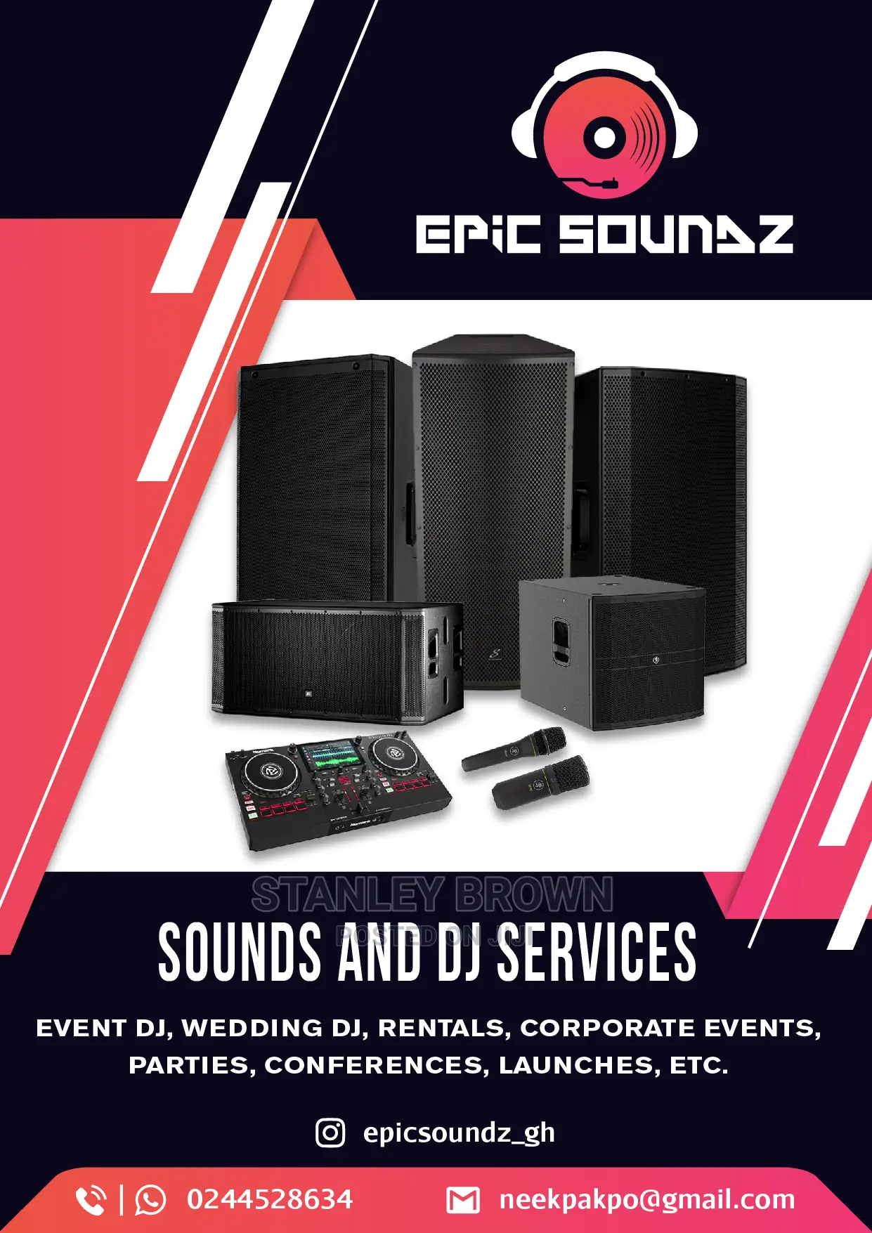 DJ and PA Rentals