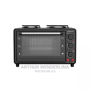 Sokany Oven 3200W ,35L Electric Oven With 2 Hote Plate