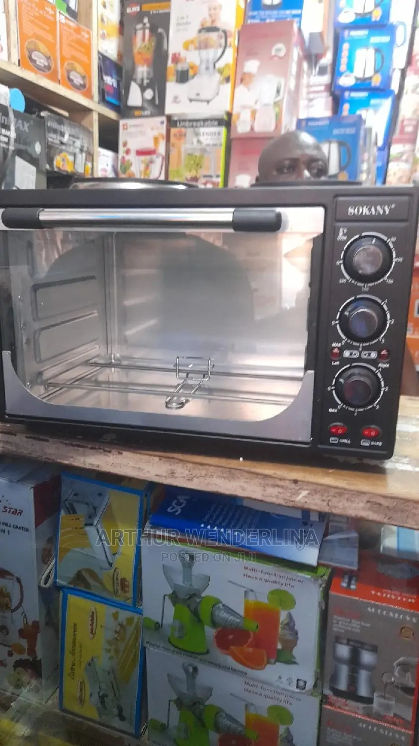 Sokany Oven 3200W ,35L Electric Oven With 2 Hote Plate
