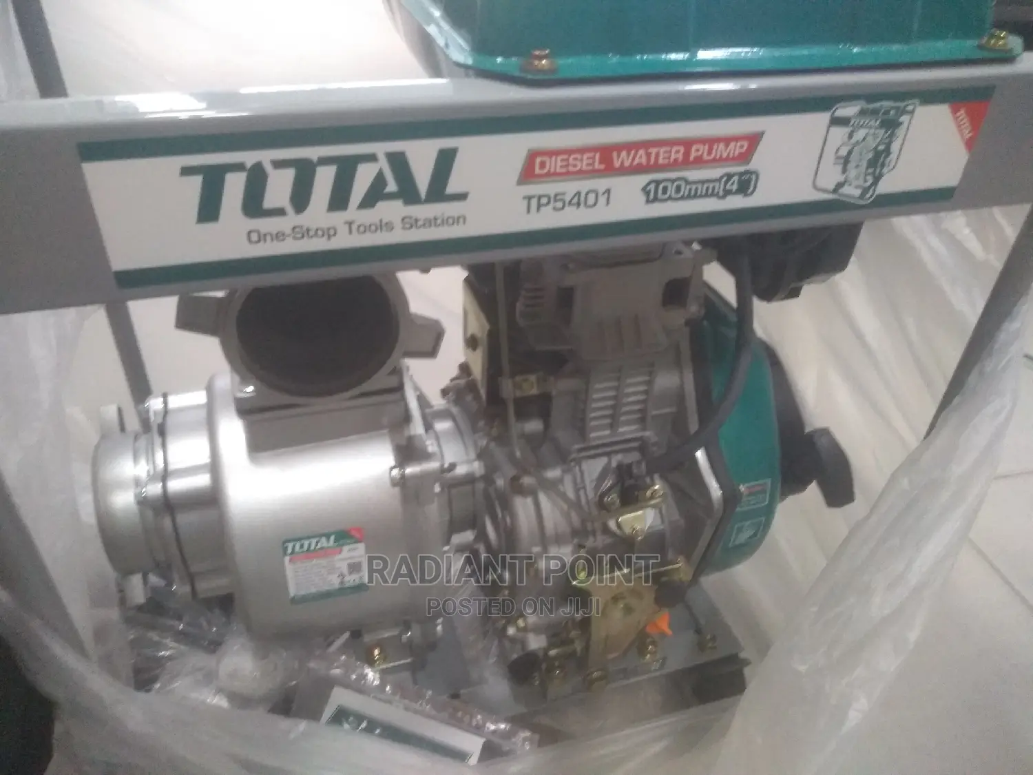 Total 8.5hp 4inches Diesel Water Pump
