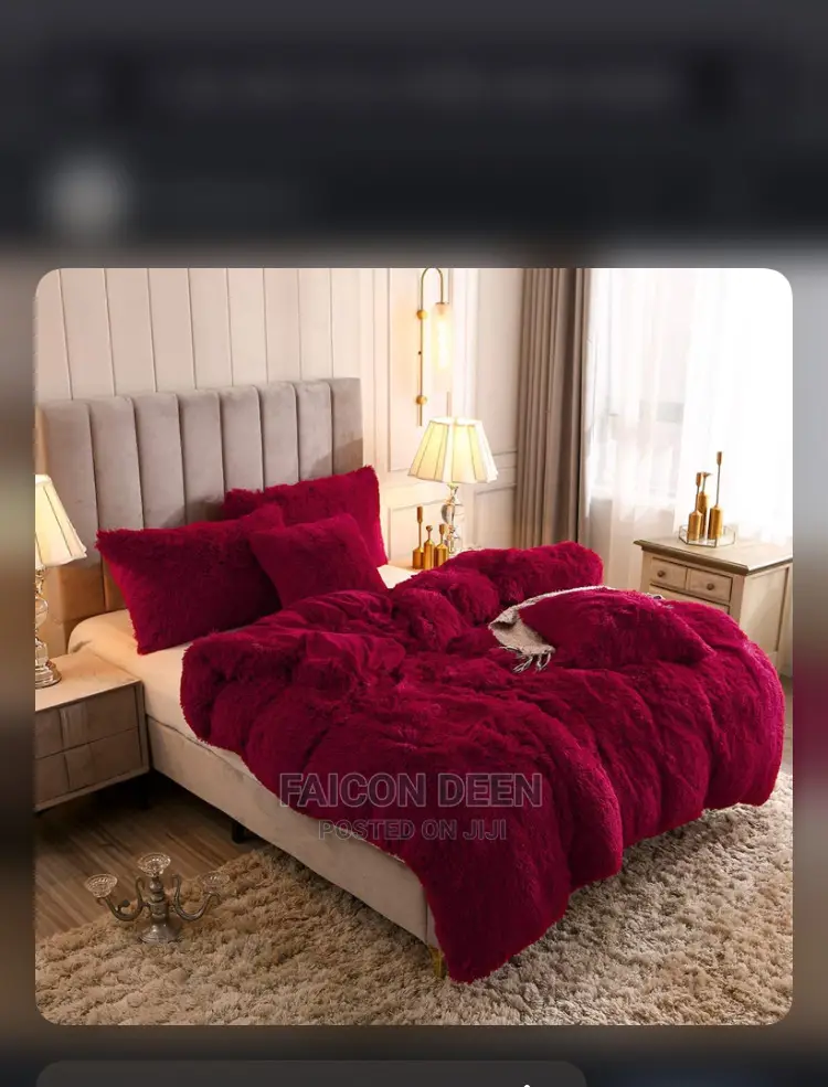 Original Fluffy Duvet Set100%Cotton)Available in Diff Color