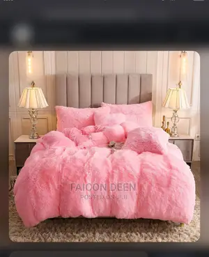 Original Fluffy Duvet Set100%Cotton)Available in Diff Color