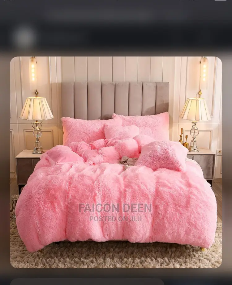 Original Fluffy Duvet Set100%Cotton)Available in Diff Color