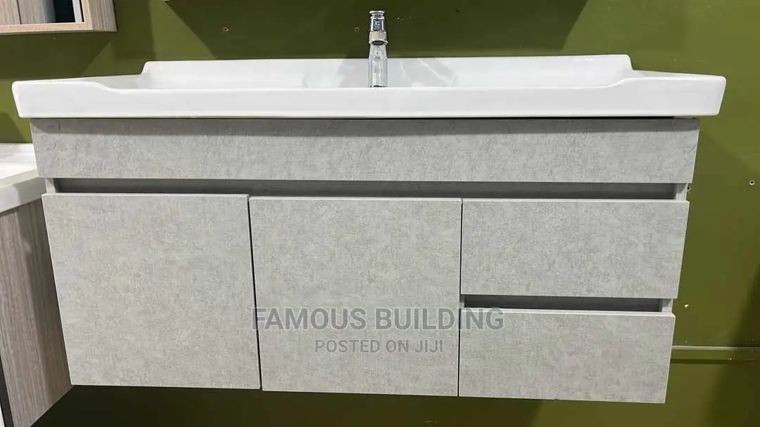 Vanity Cabinet Basin With Led Mirror