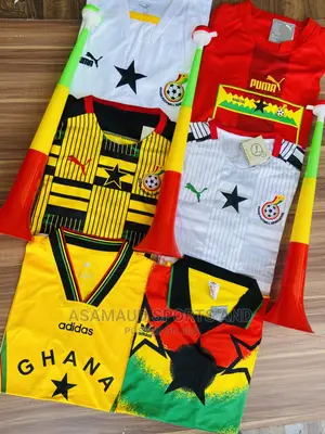 Original Black Star Jersey With Vuvuzela at Cool Price
