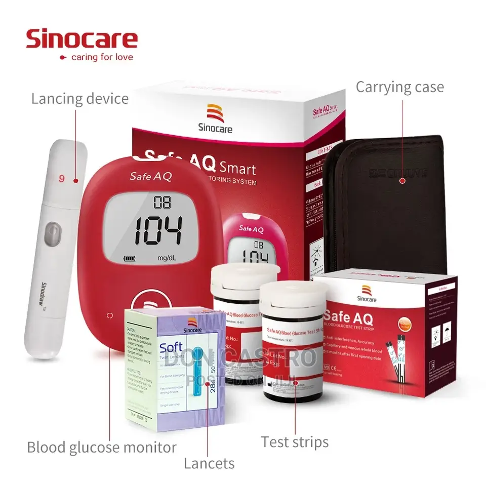 Sinocare Safe Aq Smart Blood Glucose Monitor