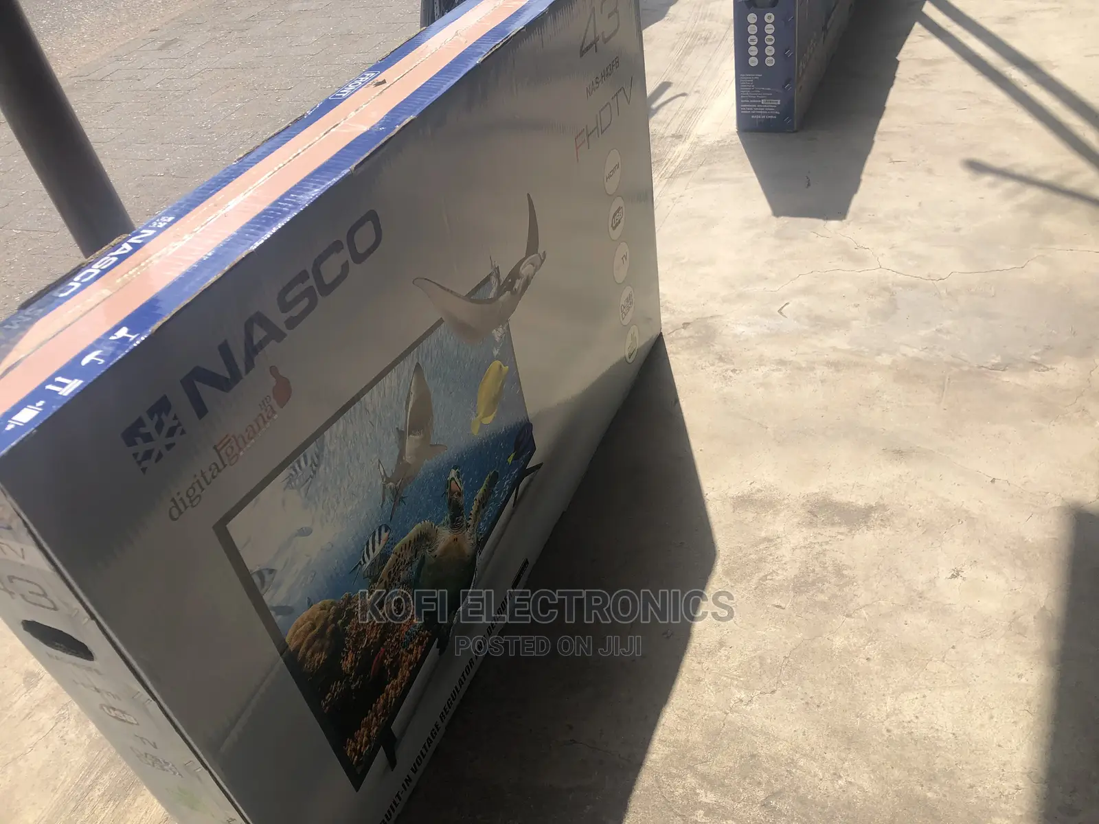 Genuine Flat Nasco 43′′ Led Digital Satellite Tv