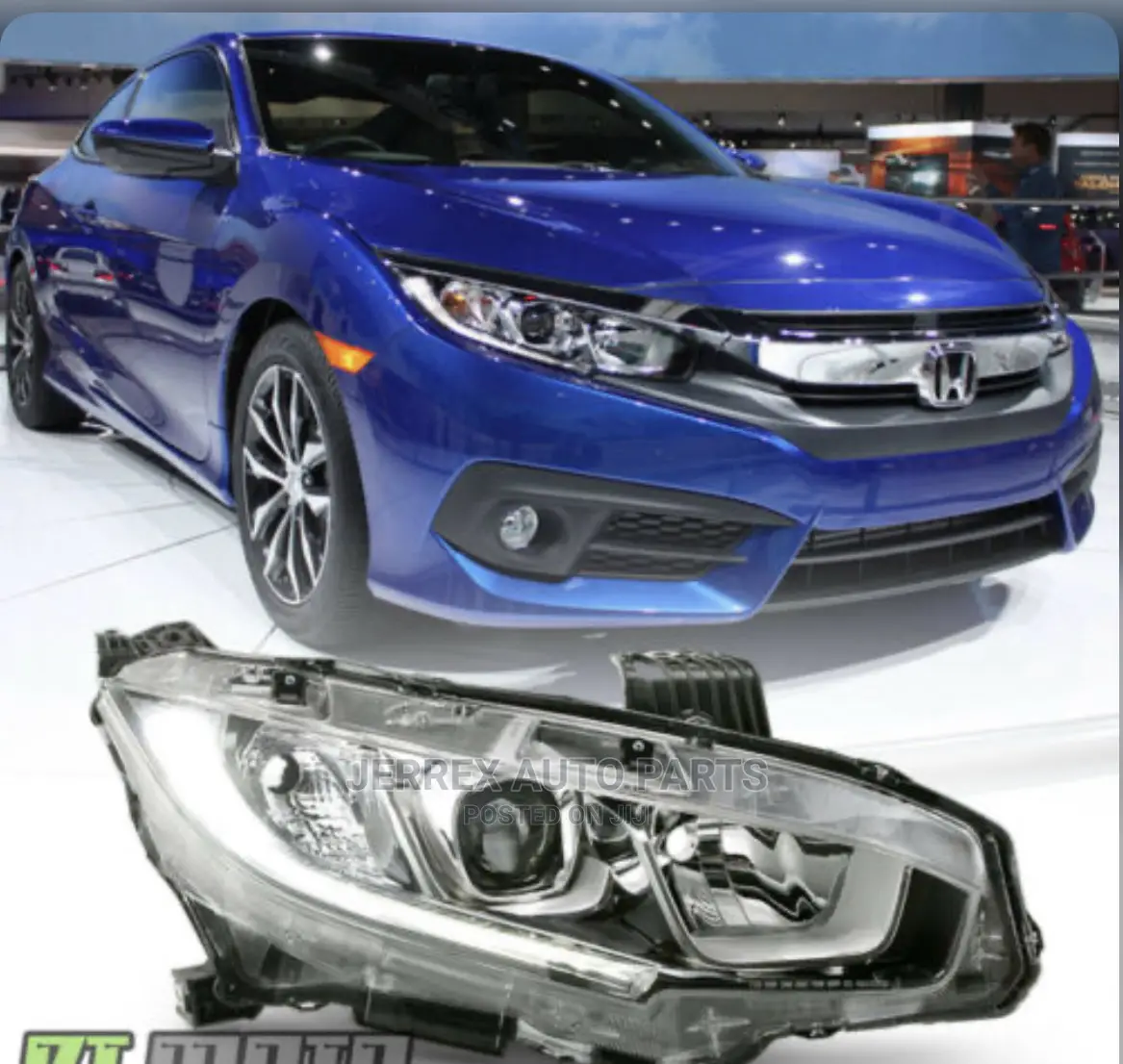 Honda Civic 2016-2021head Lamp Pair