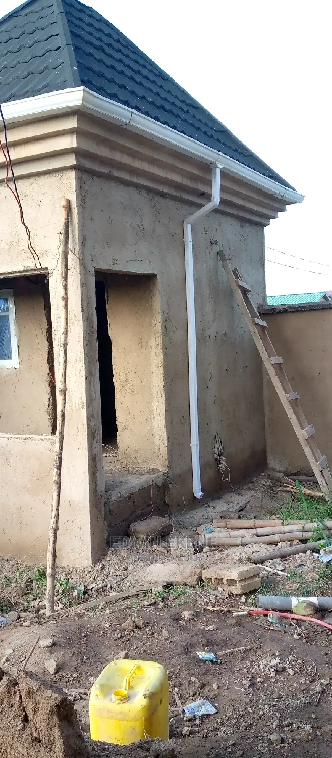 Plastic Pipe and Rain Gutters