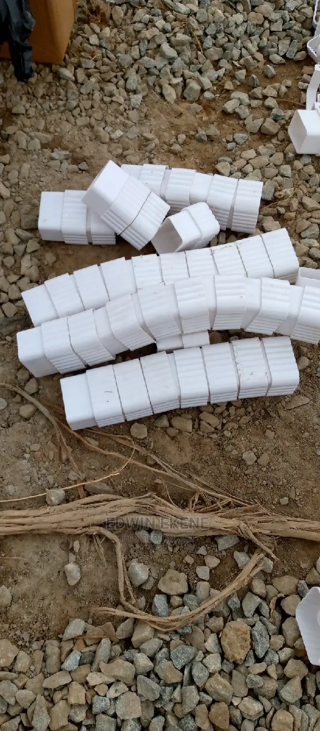 Plastic Pipe and Rain Gutters
