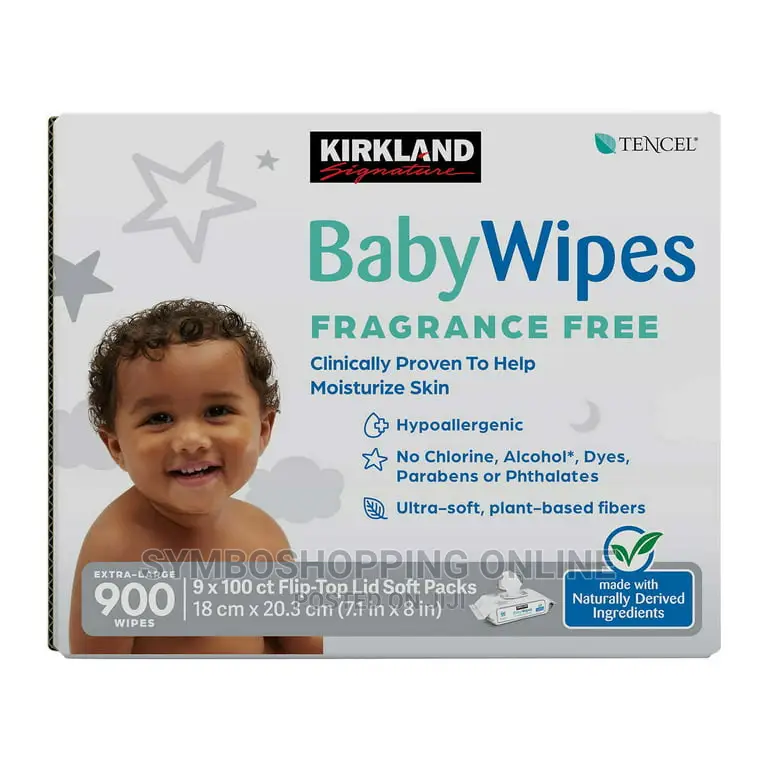 Kirkland Signature Baby Wipes Fragrance Free
