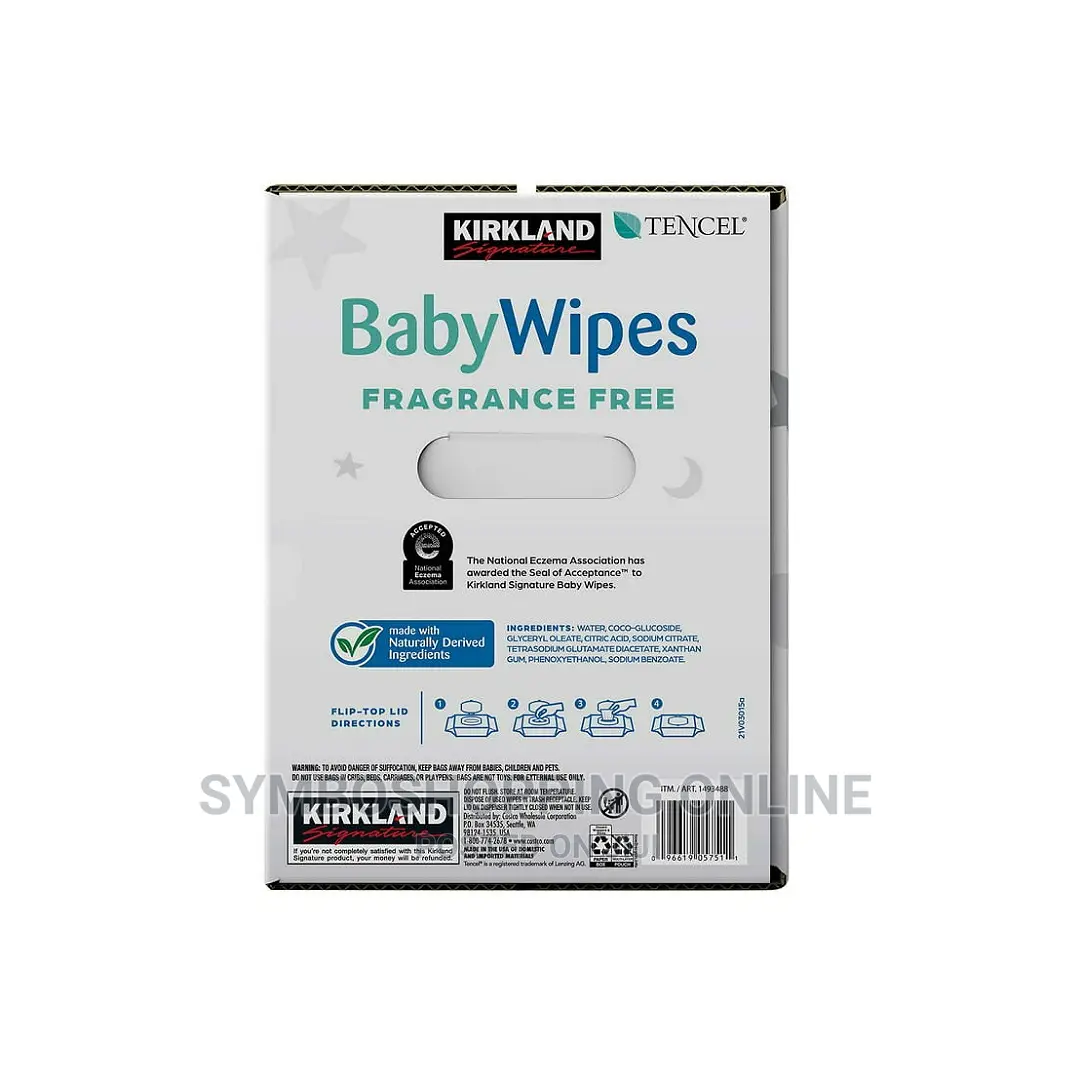 Kirkland Signature Baby Wipes Fragrance Free
