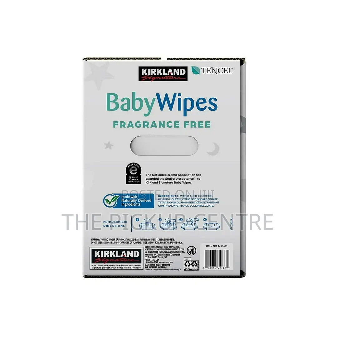 Kirkland Signature Baby Wipes Fragrance Free