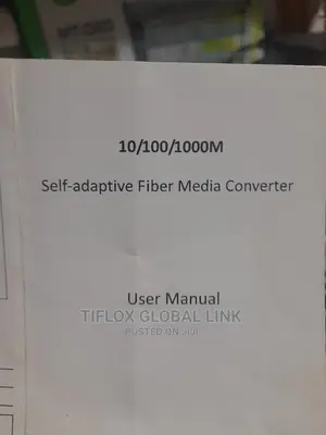 Single Mode Fiber Media Converter