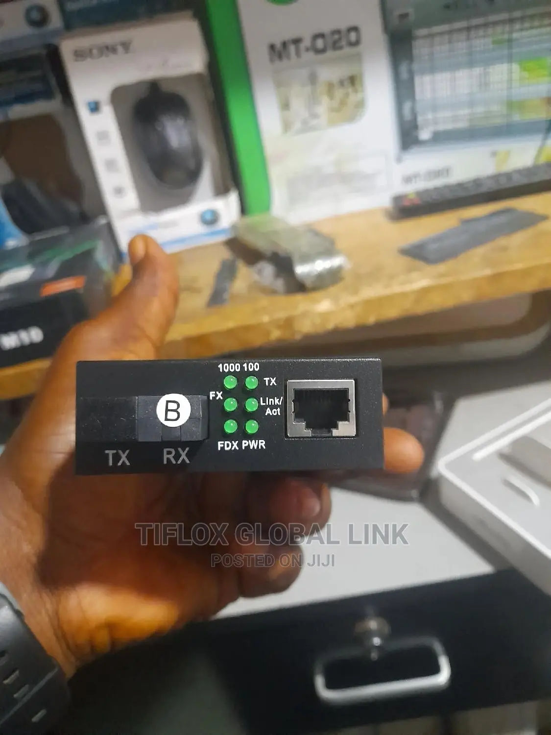Single Mode Fiber Media Converter