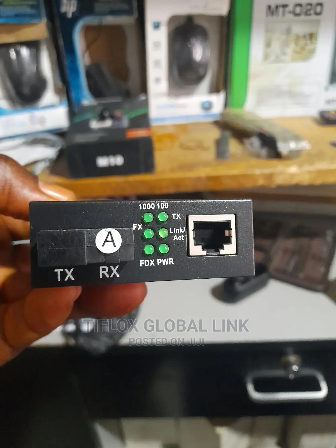 Single Mode Fiber Media Converter