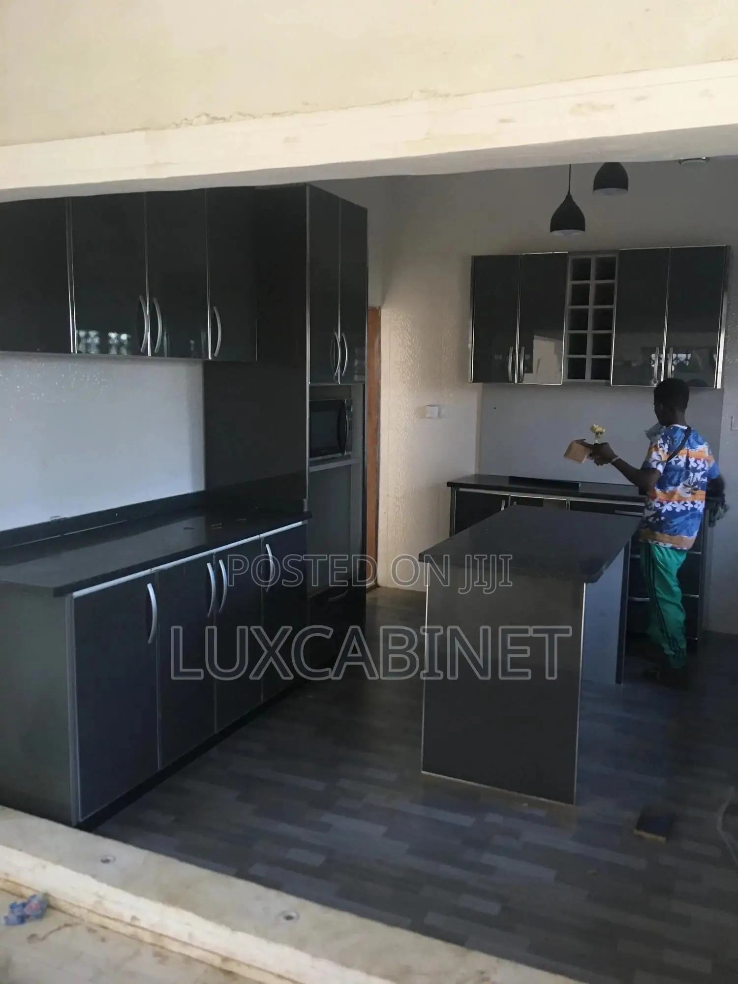 High Gloss Kitchen Cabinets
