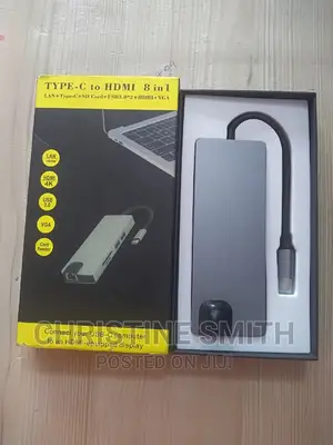 Type C 8 in 1 With VGA
