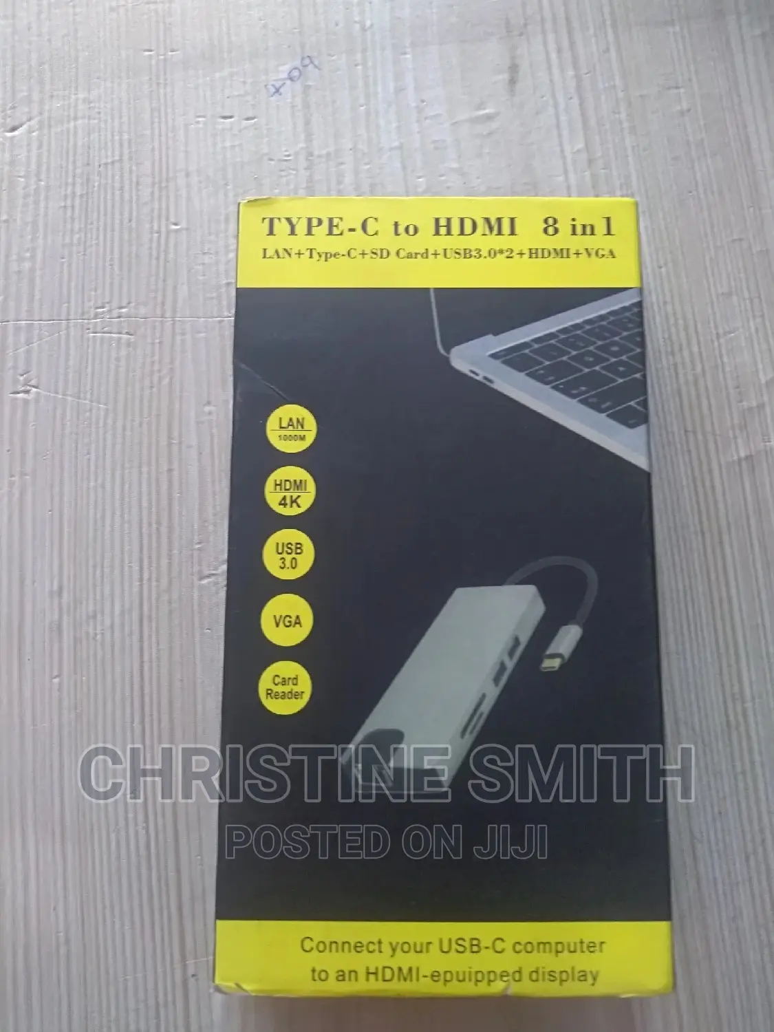 Type C 8 in 1 With VGA