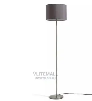 Argos Home Satin Stick Floor Lamp - Flint Grey