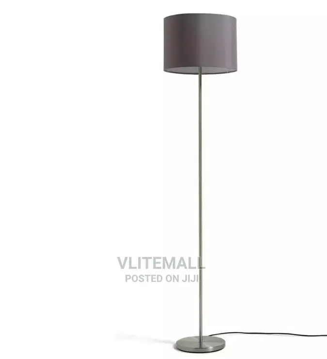 Argos Home Satin Stick Floor Lamp - Flint Grey