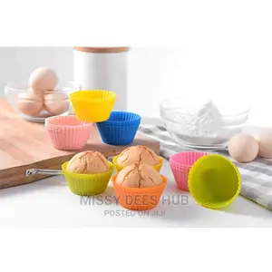 Silicone Cupcake Mold - 6pcs