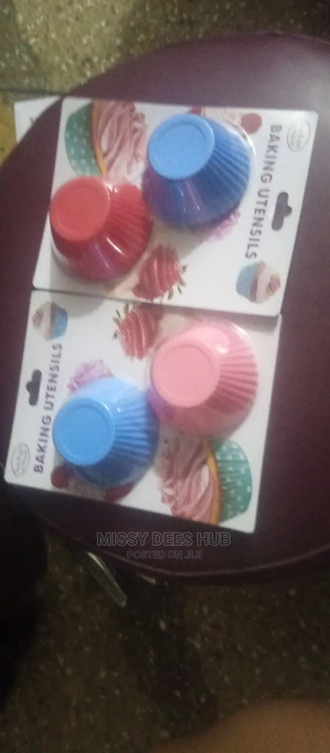 Silicone Cupcake Mold - 6pcs