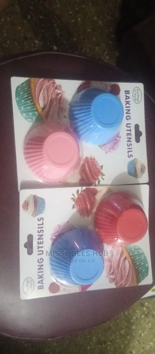 Silicone Cupcake Mold - 6pcs