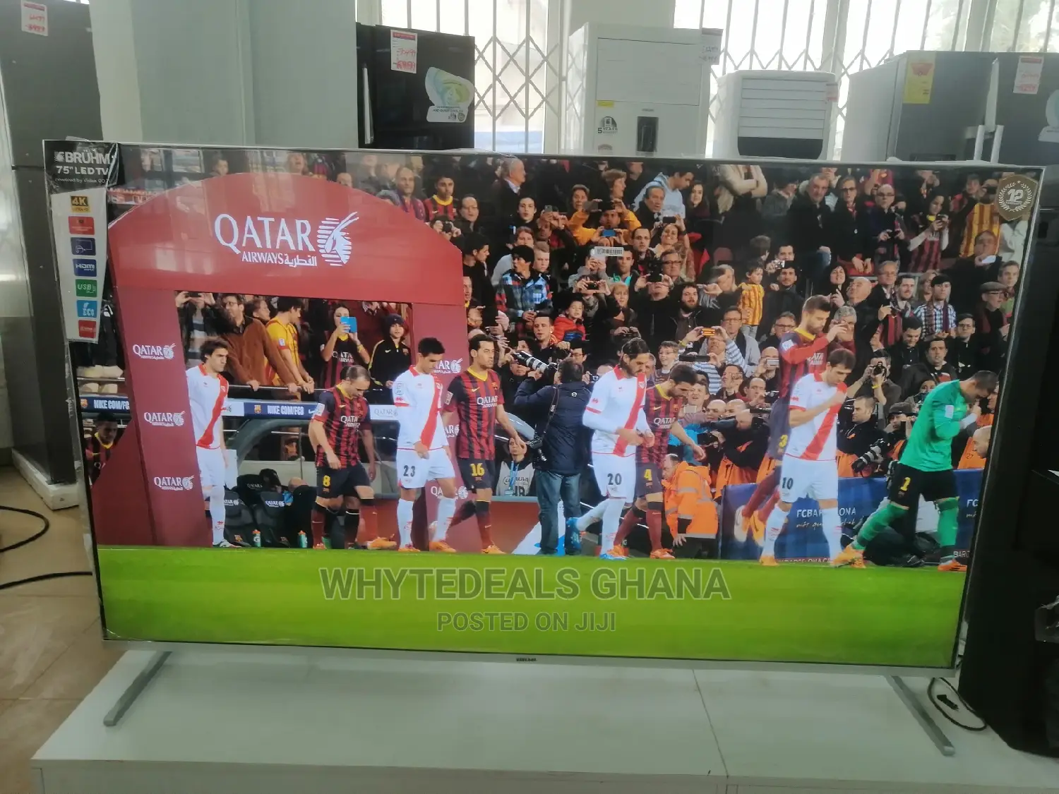 75 Inch Smart Uhd Vidaa Bluetooth Voice Assistant TV 2023