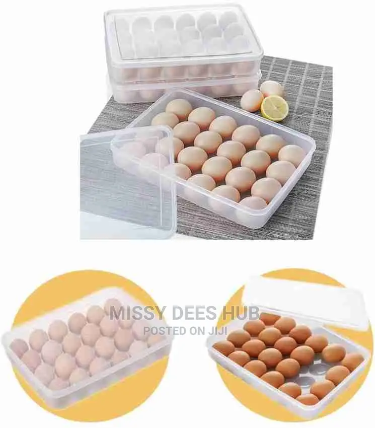 34 Grids Egg Storage Box...
