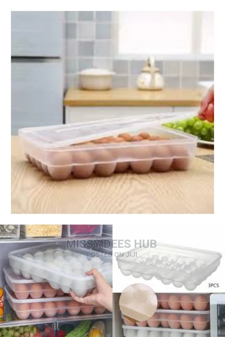 34 Grids Egg Storage Box...