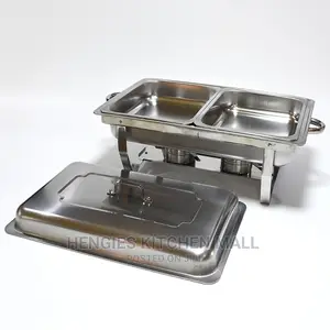 2-in-1 Chafing Dish Double 11 Litres