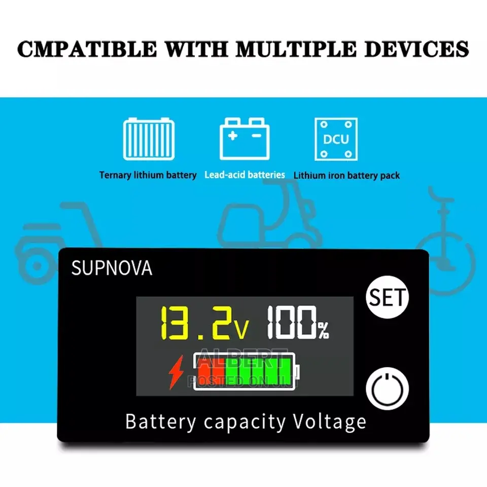 10v-100v Battery Capacity Tester