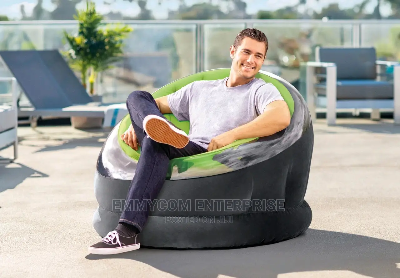 Intex Air Sofa Pouf Couch PVC New in Box
