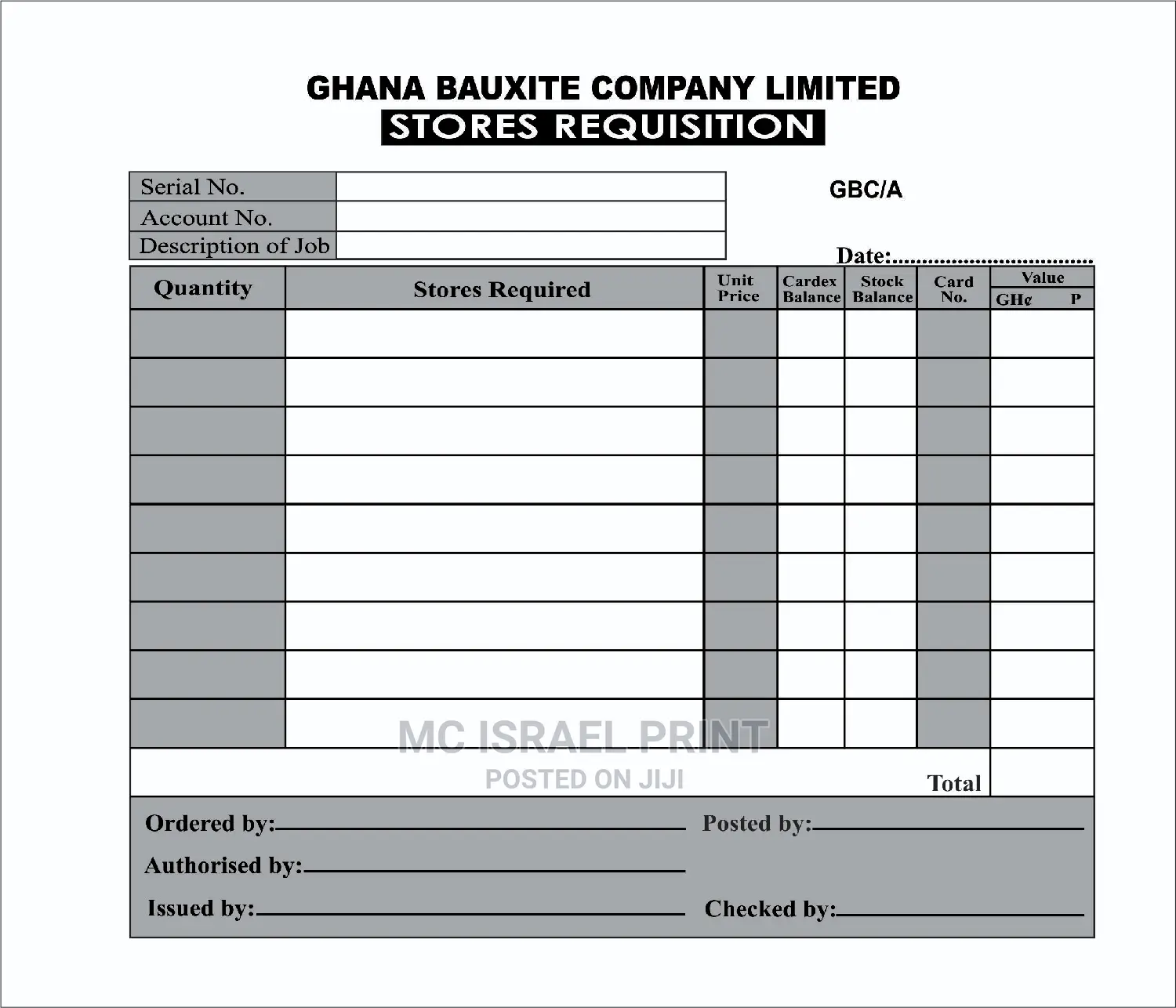 Customized Invoices, Receipts Book