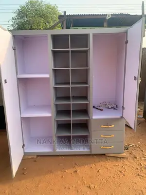 Three in One Wardrobe With Shoe Rack