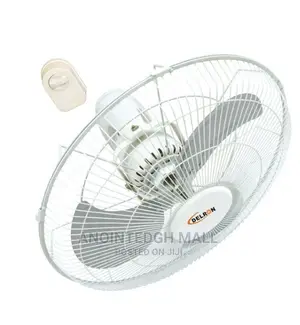 Orbit Oscillating Fan - Gray/White - 18"