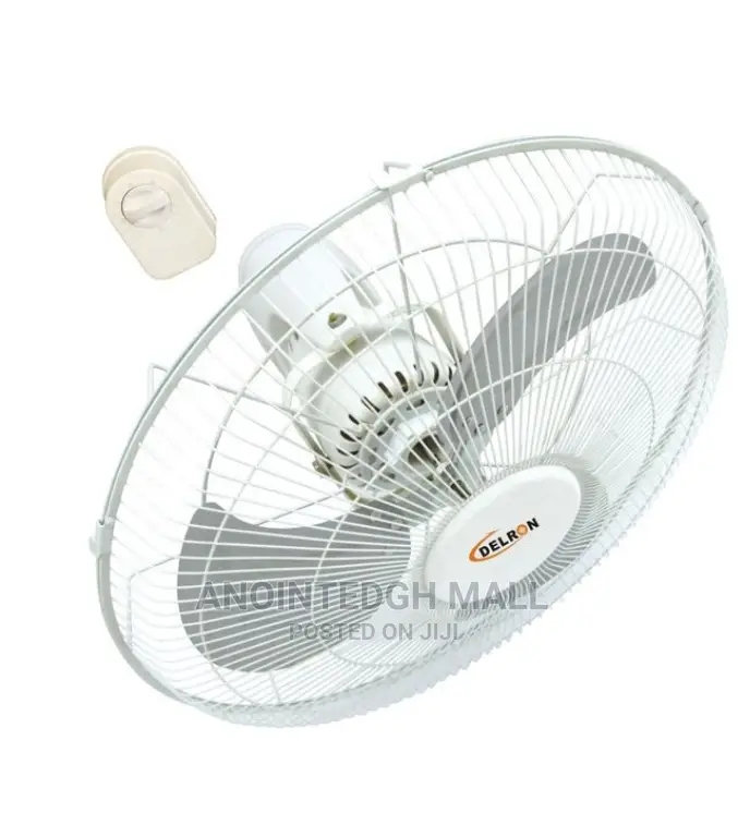 Orbit Oscillating Fan - Gray/White - 18"