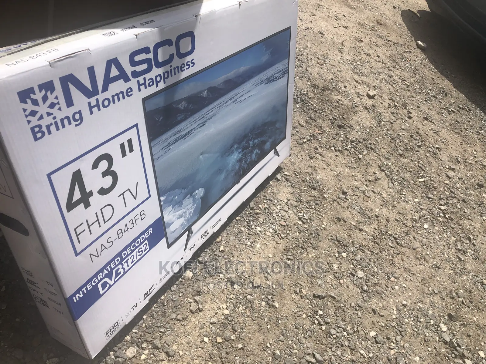 Buy the Nasco NAS-K43FB Digital Satellite TV 43 Inch