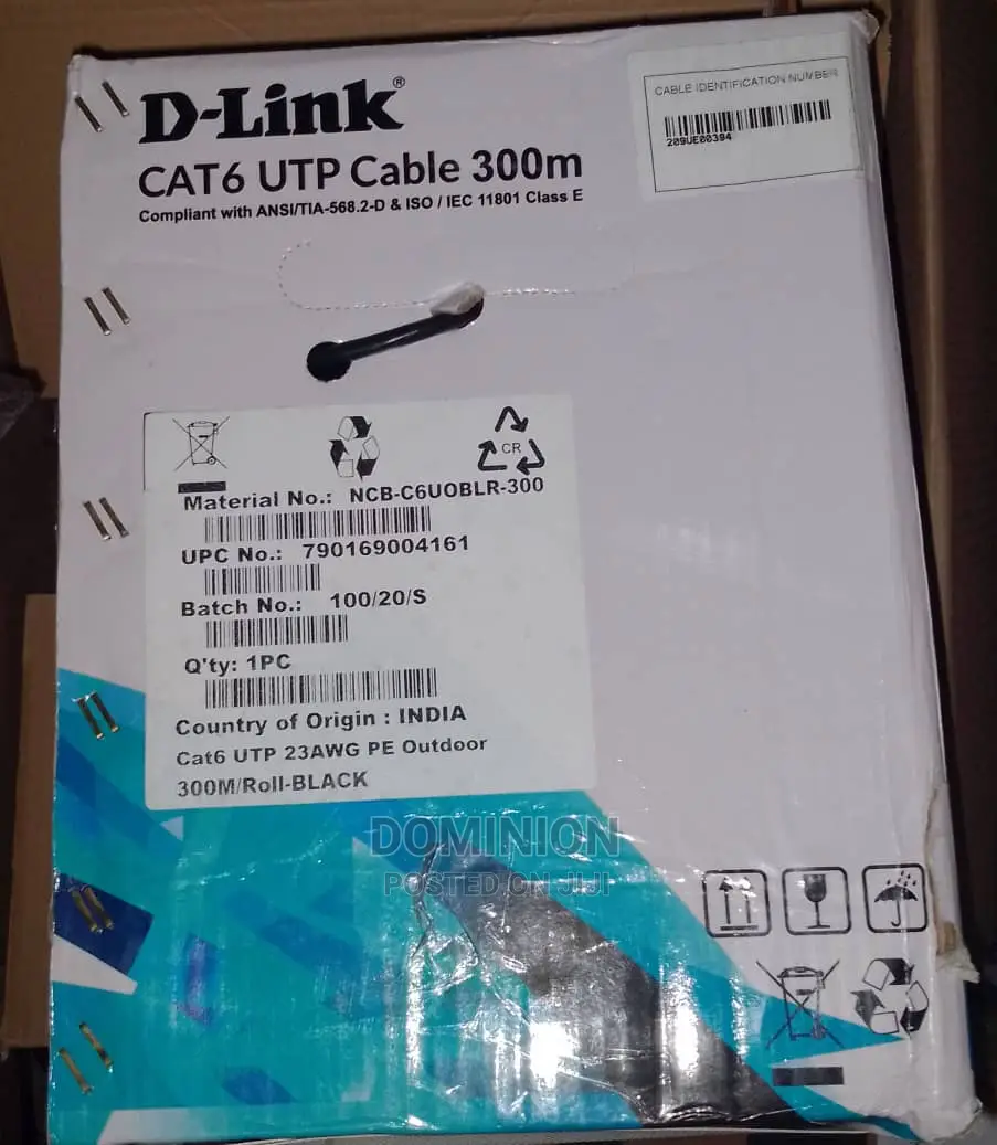 D Link 300m Utp Outdoor Cat6 Cable