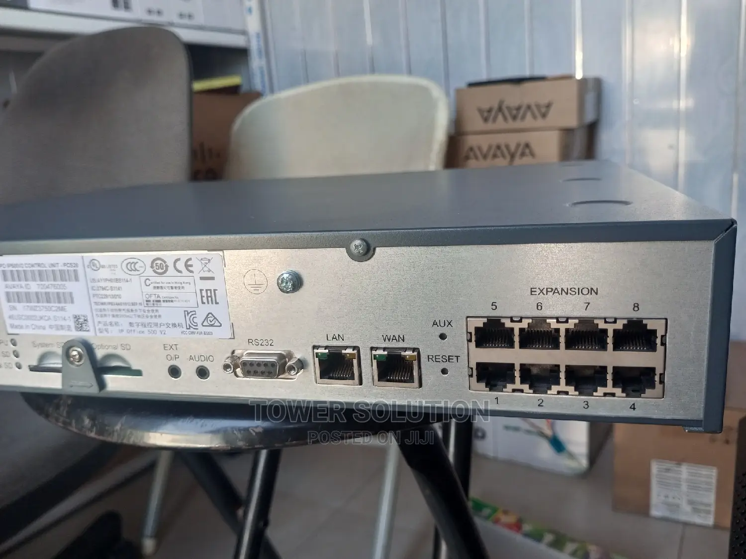 Avaya Control Unit 8 Extension