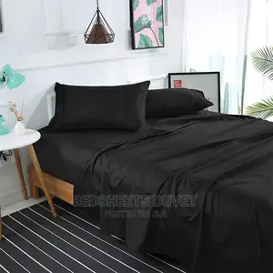 Black Fitted Sheet