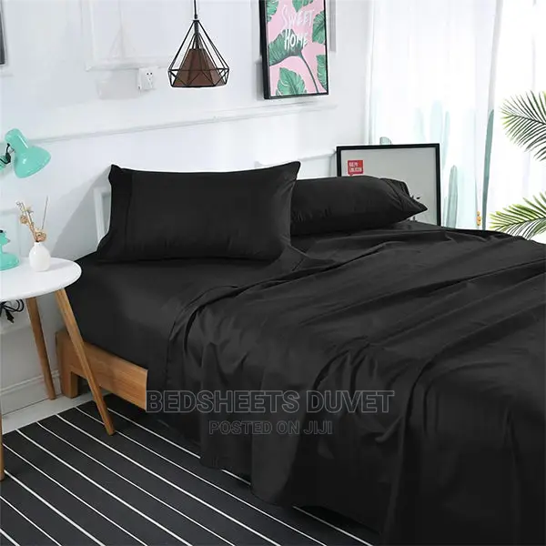Black Fitted Sheet