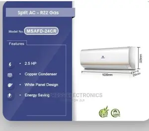 Nasco 2.5HP Split R22 Gas Air Conditioner Golden